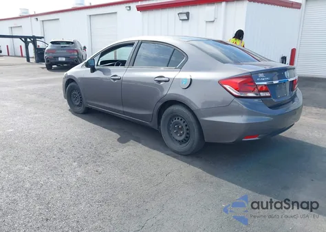 2014 Honda Civic Lx z USA, uszkodzony, nr VIN 19XFB2F50EE209997